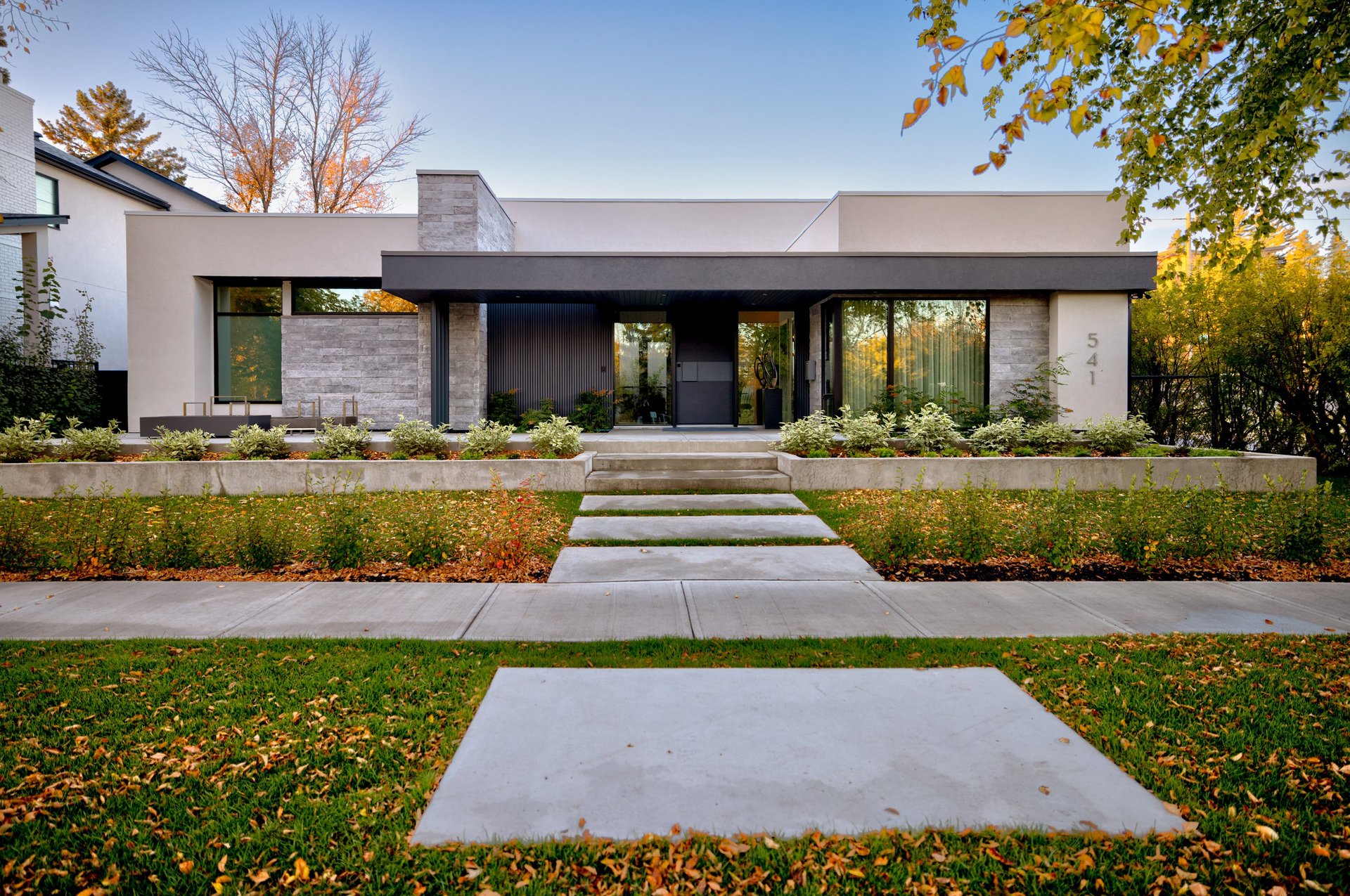 Luxury home exterior